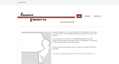 Desktop Screenshot of equipmentengineersinc.com